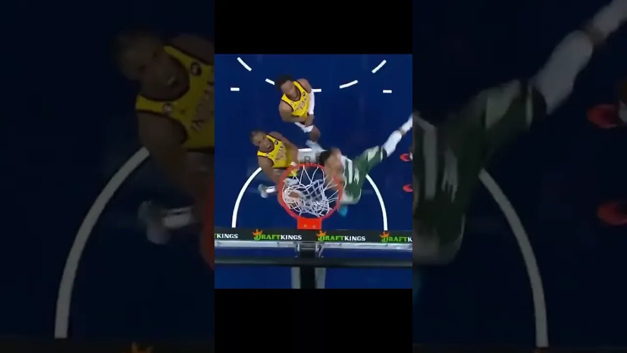 Giannis Antetokounmpo SHOCKS CROWD with HARSH POSTER DUNK