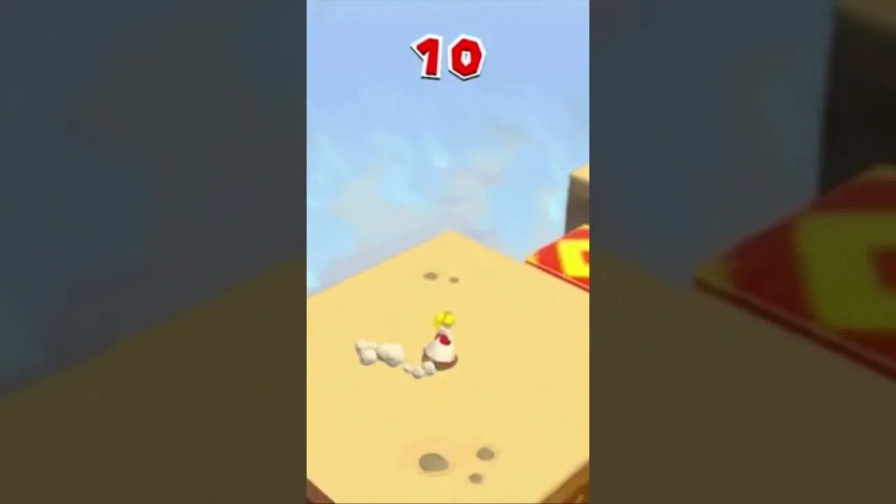 Run Peach Run! #shorts #supermario3dworld #wiiu