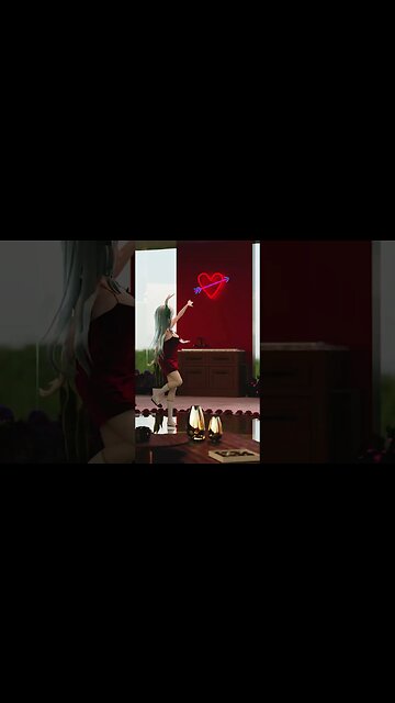 Shea Haulia Mellow Mellow BerryGood Valentine MMD (Blender, Marvelous Designer)