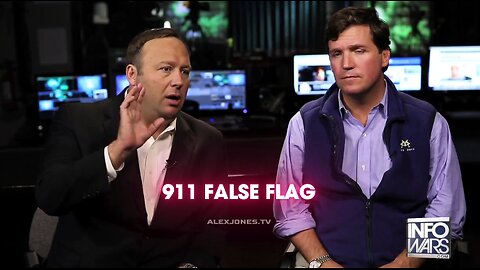 Alex Jones Tries To Redpill Tucker Carlson on The 911 False Flag - 2/28/14