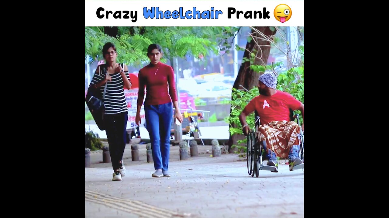 crazy wheelchair pranks