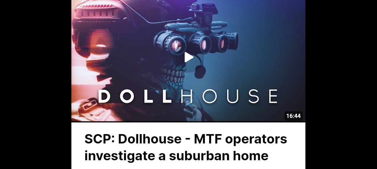 DOLLHOUSE : MTF OPERATORS INVESTIGATE SUBURBAN HOME