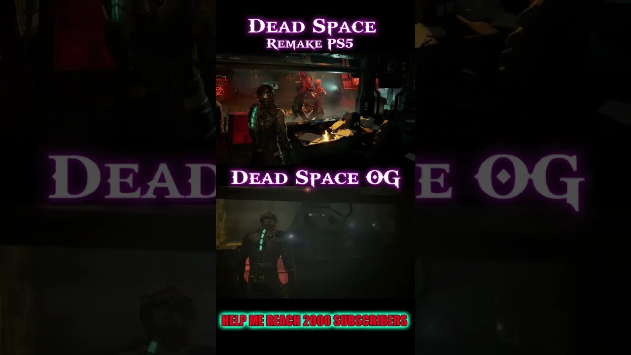 Dead Space Remake VS Original Dead Space #SHORTS