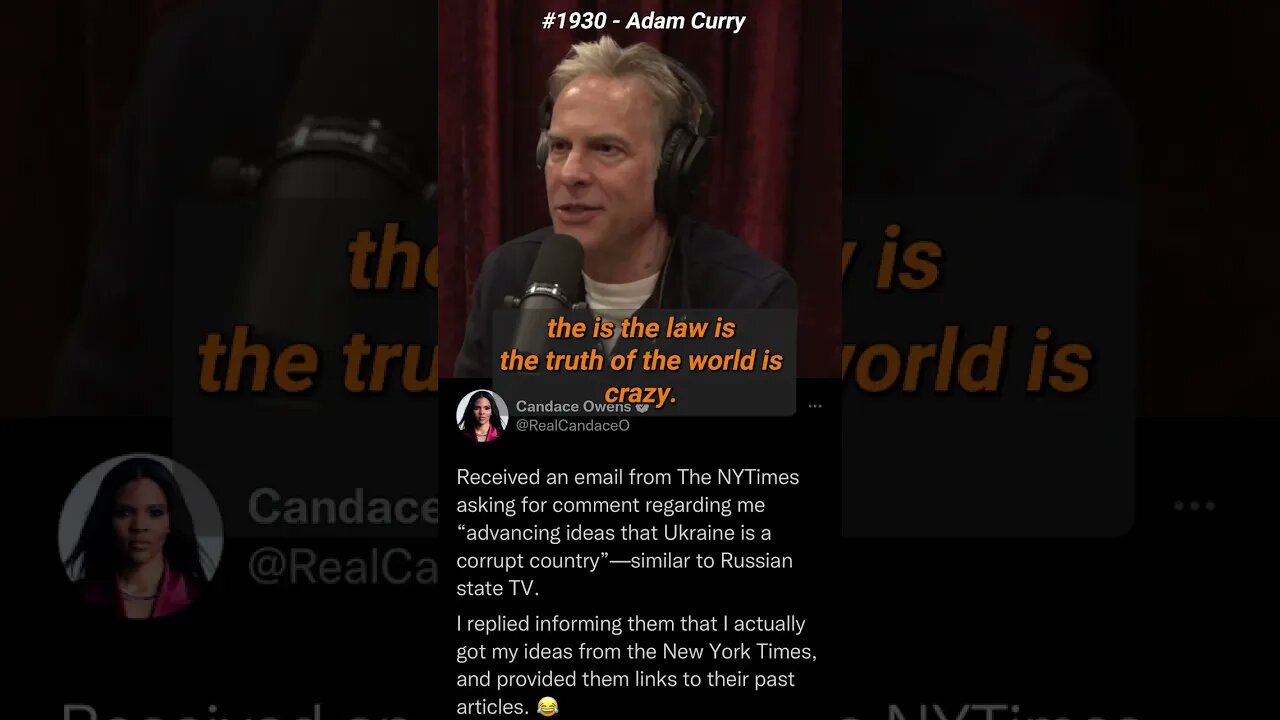 Joe Rogan recalls Candace Owens DUNKING on NYT over FORGETTING own stories about Ukraine corruption