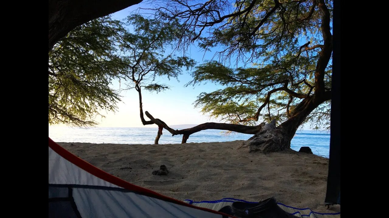 Camping in Maui