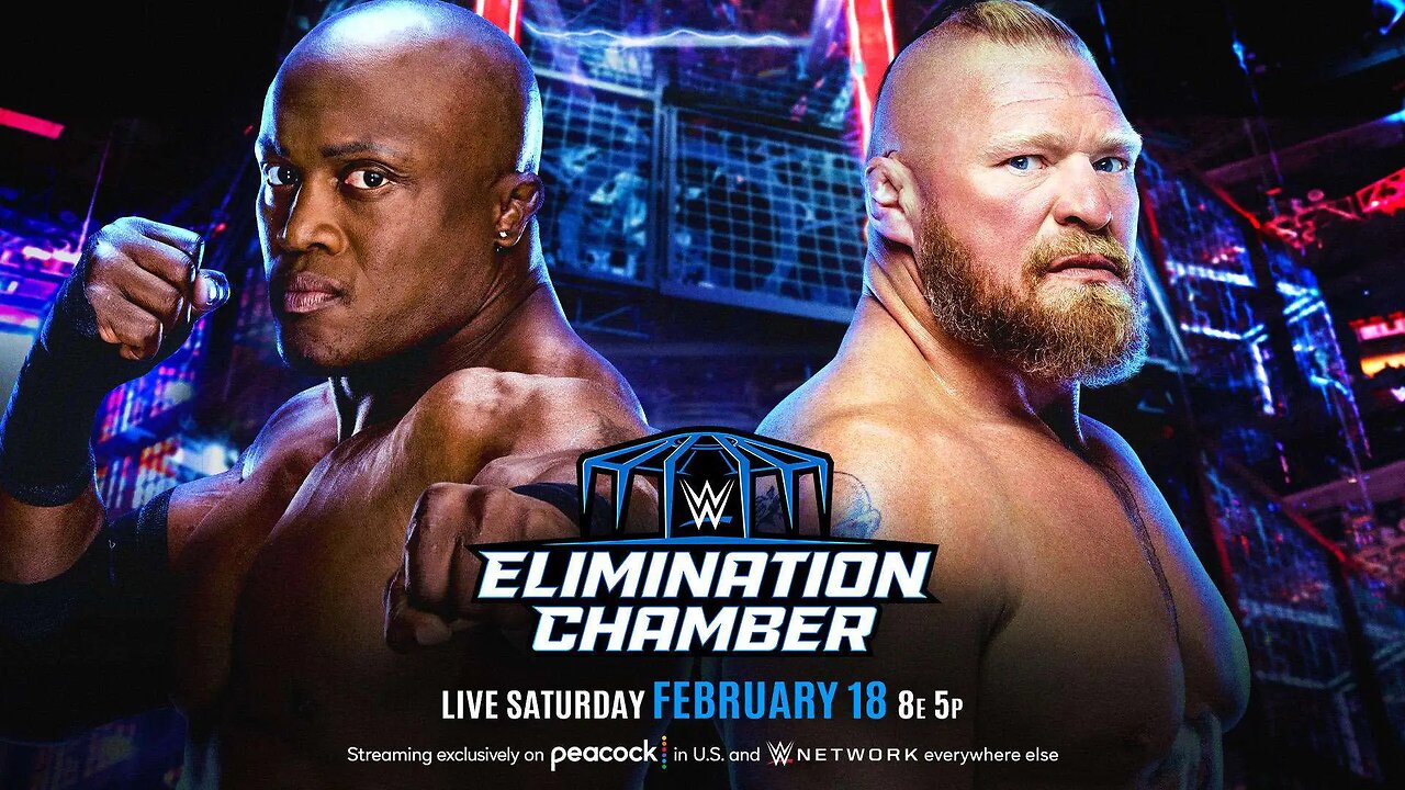 WWE ELIMINATION CHAMBER Brock Lesnar VS Bobby Lashley | Kai Wrestling Broadcast