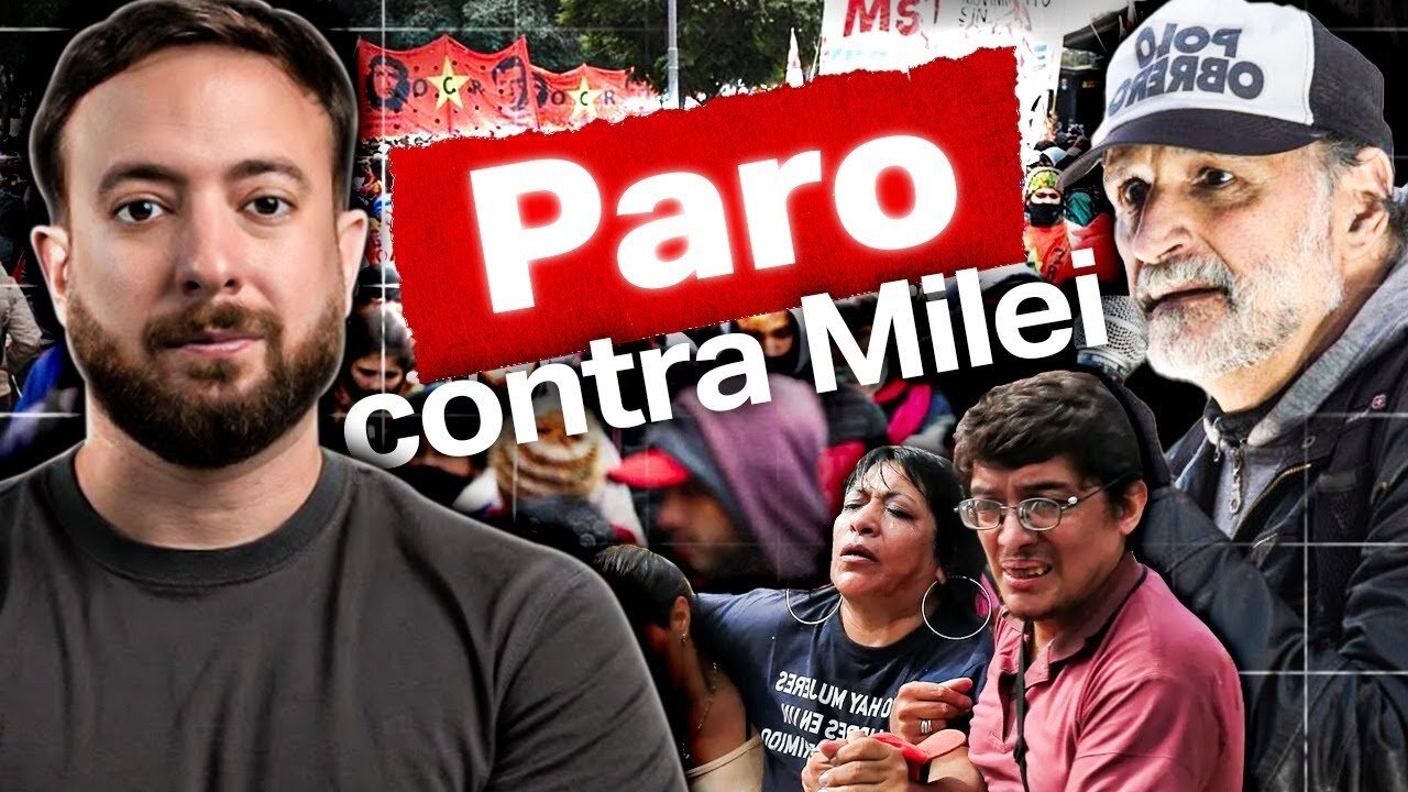 🔴 Paro Nacional contra MILEI (Absoluto Fracaso) | Agustín Laje