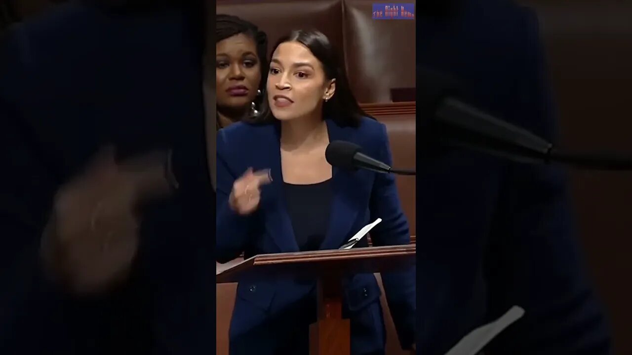 Ocasio-Cortez gets emotional, hysterical, and shrill on the House floor.