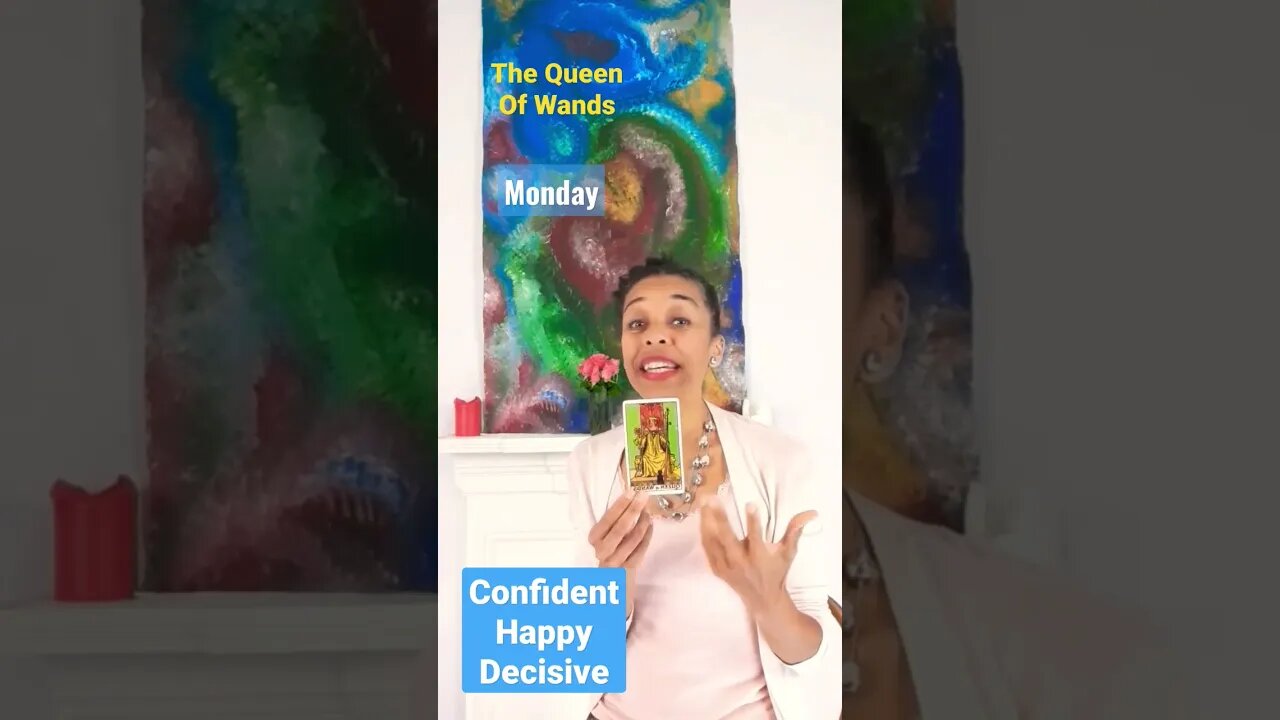 THE QUEEN OF WANDS * CONFIDENCE* HAPPINESS * COURAGE | IN YOUR ELEMENT TV