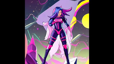 Psylocke - AI Generated Artwork