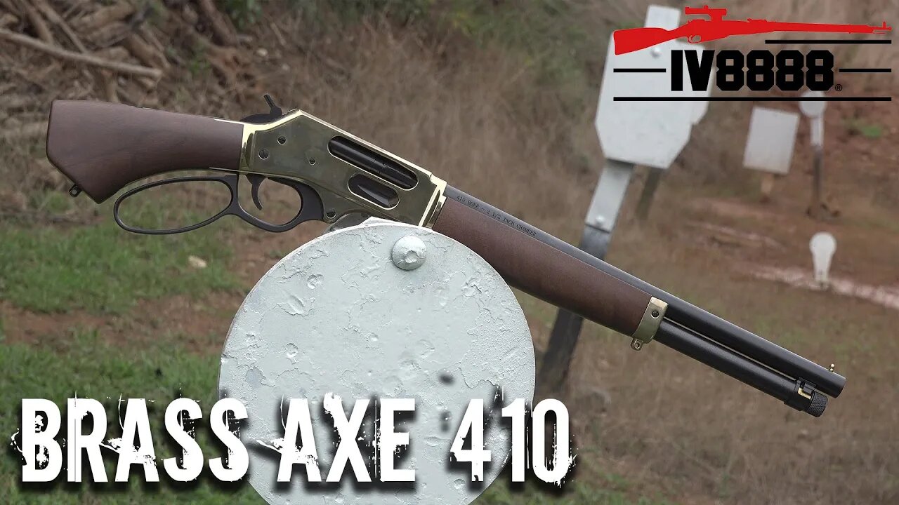 Henry Brass Axe 410 SIDE LOADER!