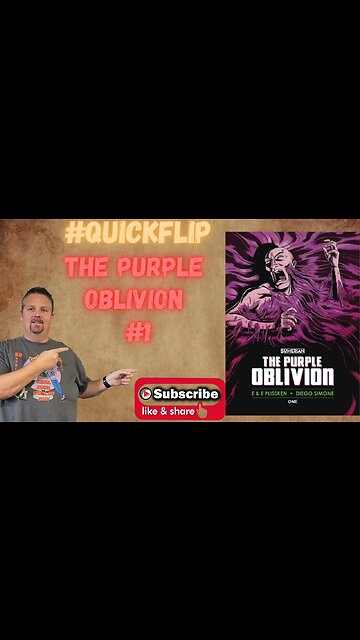 The Purple Oblivion #1 Sumerian #QuickFlip Comic Book Review E & E Plissken,Diego Simone #shorts