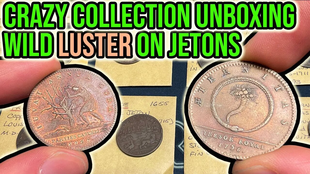 SHOCKING Renaissance Numismatic Unboxing: These Jetons Are BEAUTIFUL!! Sweet Collection Buy