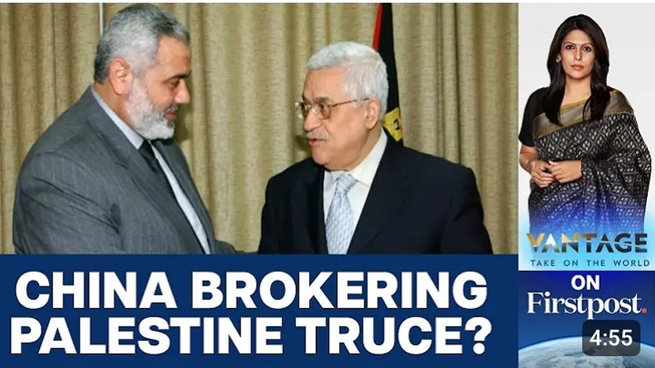 Rival Palestinian groups Fatah and Hamas meet in China | Watch