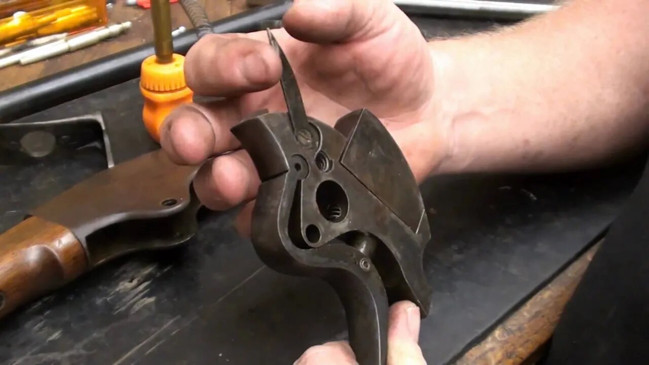 1865 Spencer Carbine inner workings