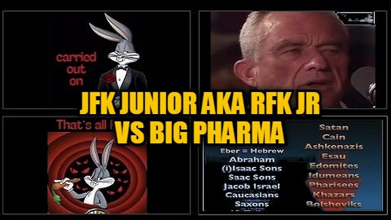 JFK Junior aka RFK JR vs big Pharma!