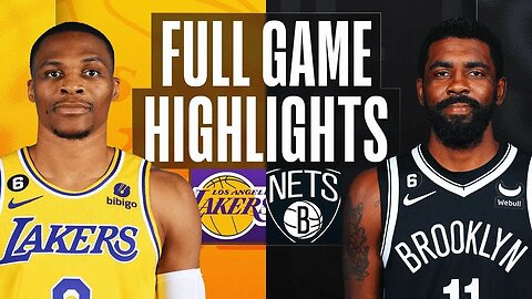 LAKERS VS BROOKLYN NETS FULL GAME HIGHLIGHTS JAN 30TH, 2023