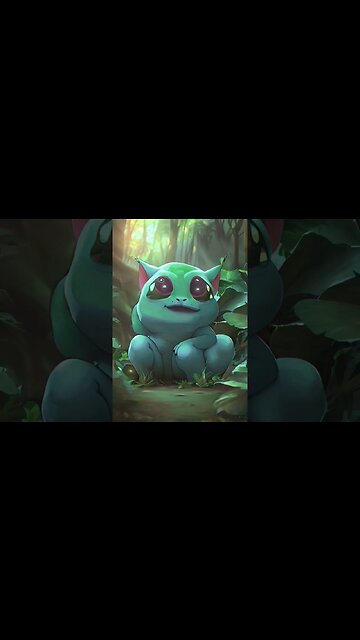 AI generated Bulbasaur #whosthatpokemon #pokemon