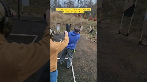 Colonial RPC #uspsa A January Match Stage 04 Al #unloadshowclear #ipsc #idpa