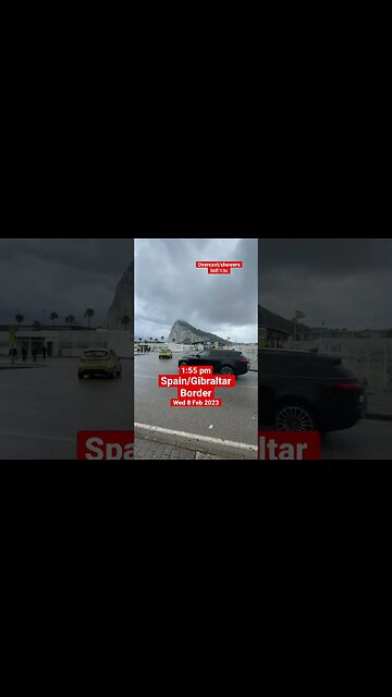 Spain Gibraltar Border #shorts