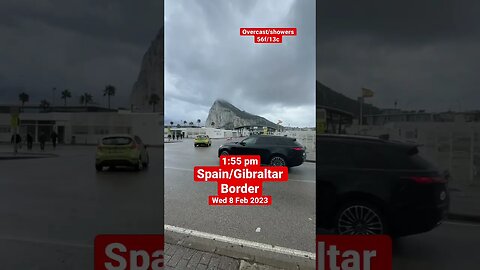 Spain Gibraltar Border #shorts