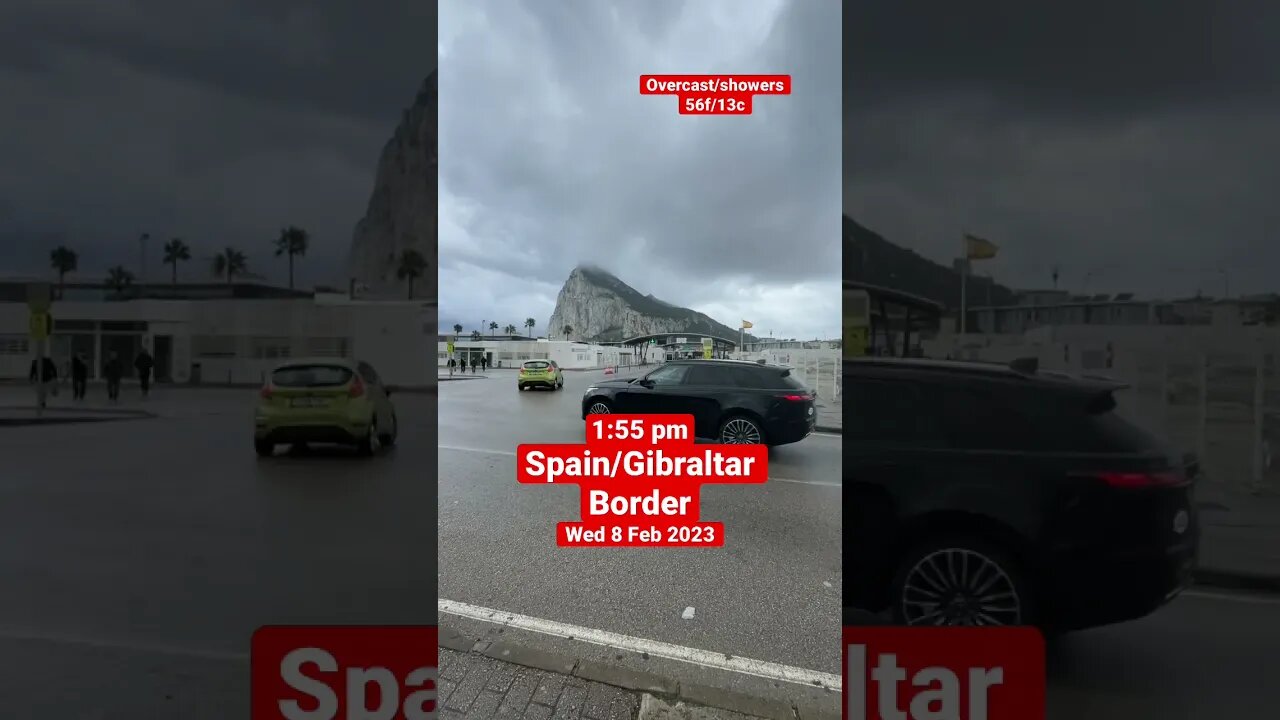 Spain Gibraltar Border #shorts