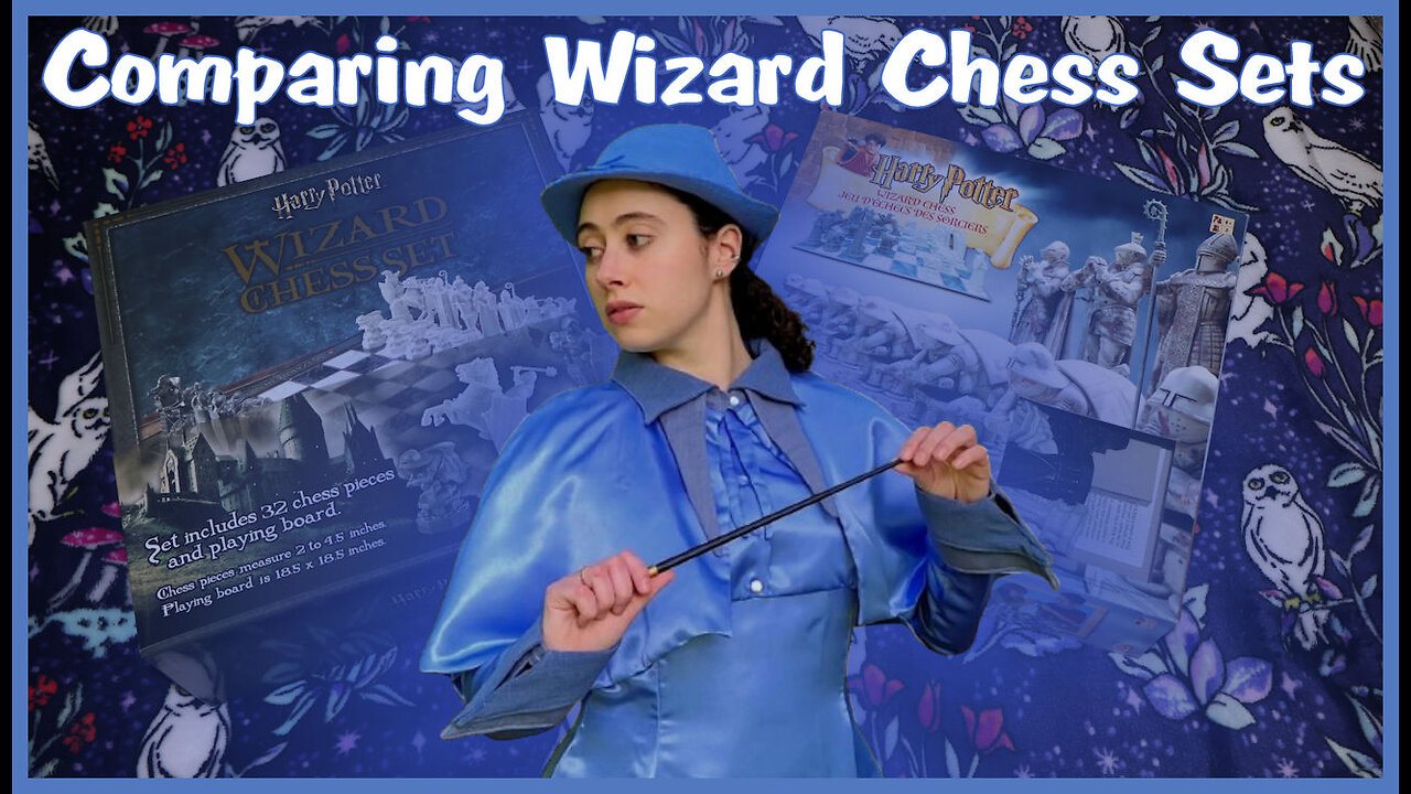 Comparing Wizards Chess! | Harry Potter Noble Collection VS. Mattel!