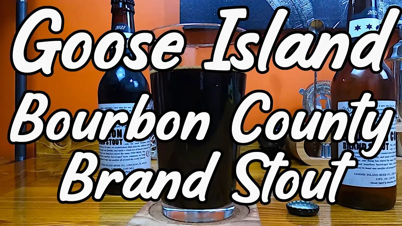 Goose Island Bourbon County Brand Stout #bourboncounty #bourboncountystout #craftbeer #beerreview