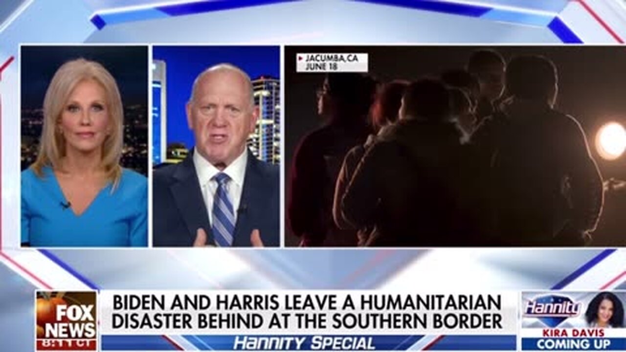 Tom Homan Responds To Democrat Leaders: &apos;Open Borders Are Not Humane&apos;