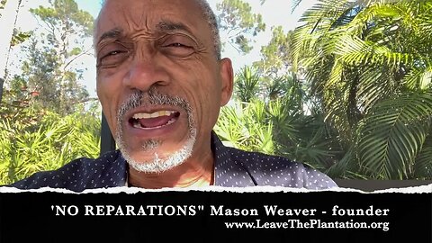 No Reparations! LIVE