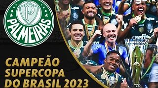 PALMEIRAS 4 X 3 FLAMENGO | GOLS | SUPERCOPA DO BRASIL 2023 | PALMEIRAS CAMPEÃO