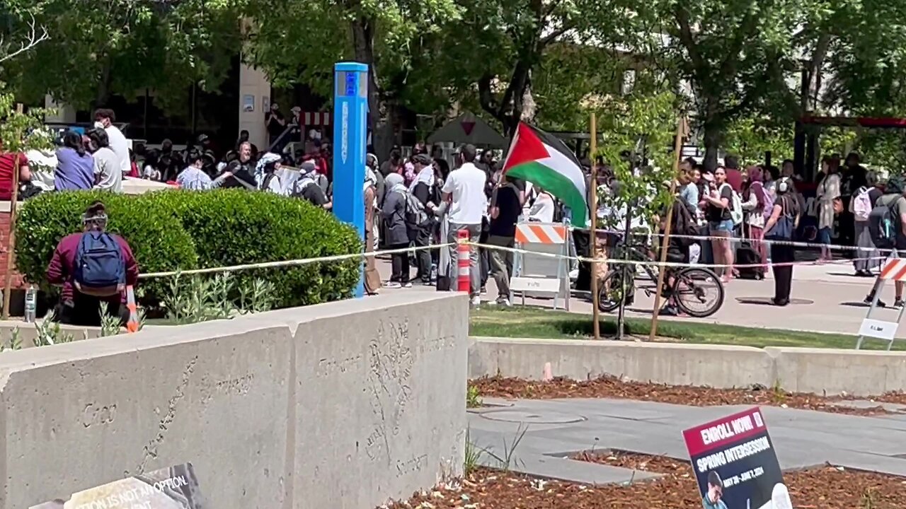 Live - Fresno State Palestine Protest