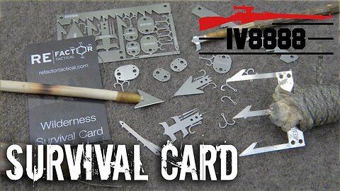 RE Factor Wilderness Survival Card