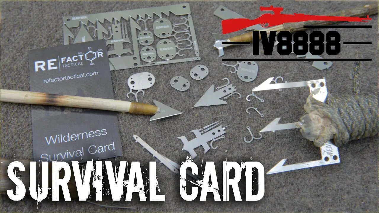 RE Factor Wilderness Survival Card