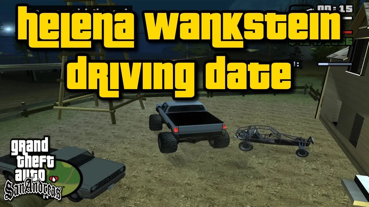 Grand Theft Auto San Andreas - Helena Wankstein Driving Date [w/ "Hot Coffee"]