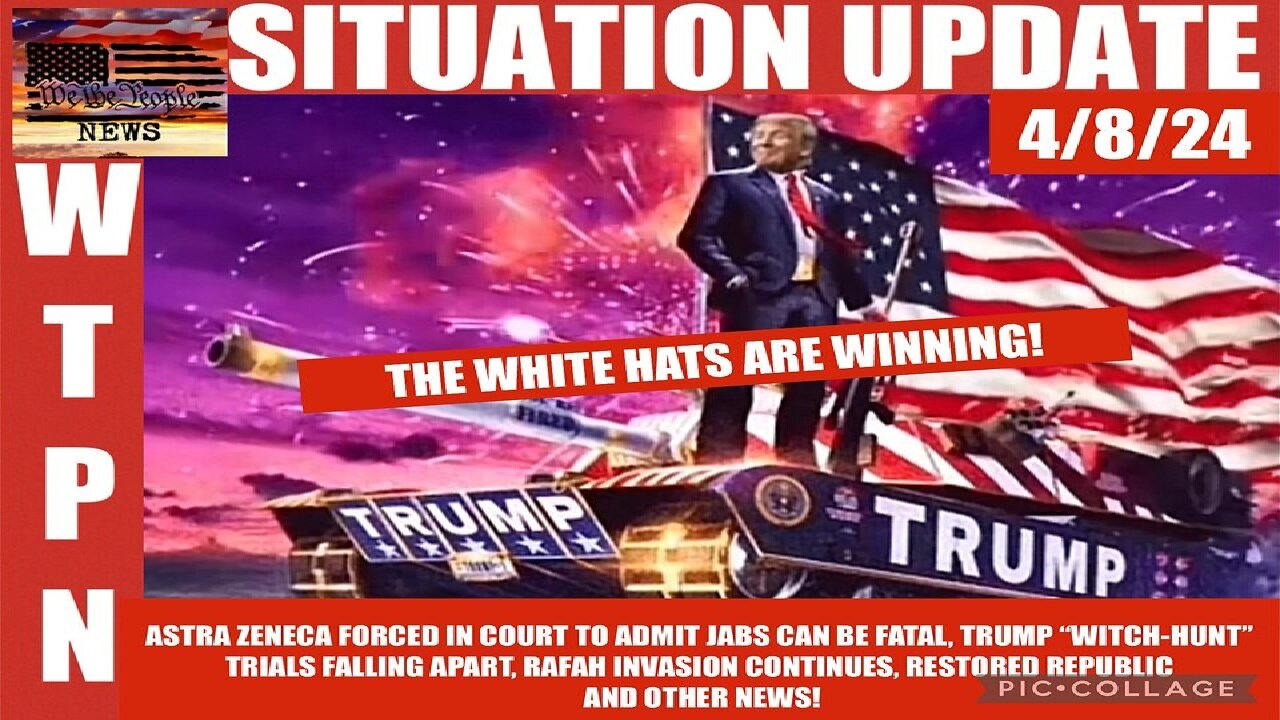 Situation Update: The White Hats Are Winning! Trump 'Witch Hunt' Trials Falling Apart!