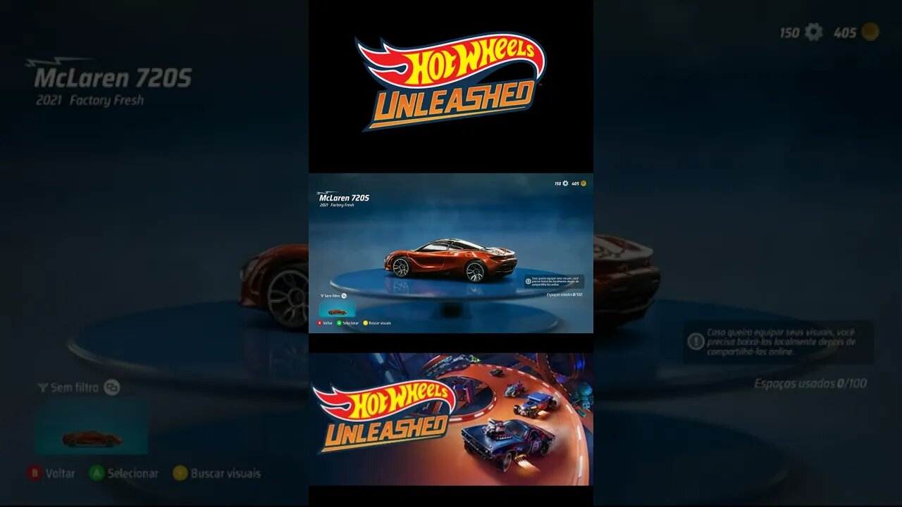 HOT WHEELS UNLEASHEDMCLAREN 7205 2021 FACTORY FRESH