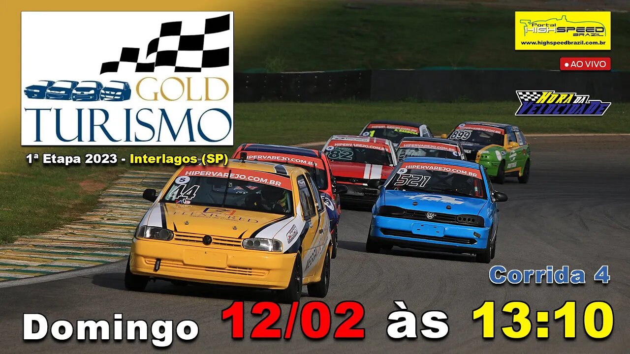 GOLD TURISMO | Corrida 4 | 1ª Etapa 2023 | Interlagos (SP) | Ao Vivo