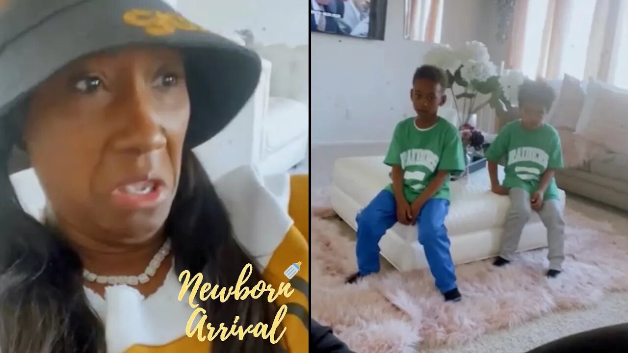 Blueface Mom Karlissa Snaps After Catching Grandsons Jumpin On Her White Couch! 😱