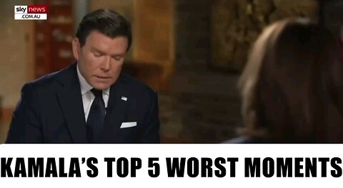 KAMALA’S TOP 5 WORST MOMENTS‼️ No introduction is needed. Just watch.