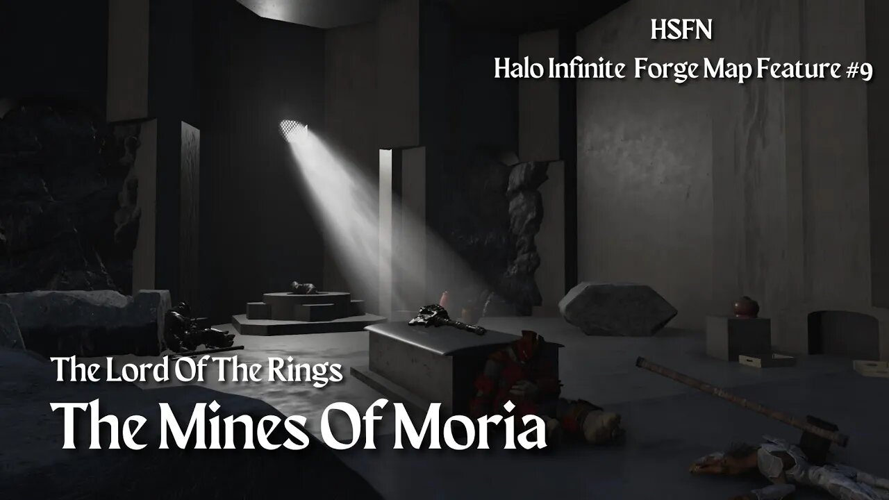 The Lord Of The Rings - The Mines of Moria - Halo Infinite Forge Map Feature #9 - HSFN Volume 2