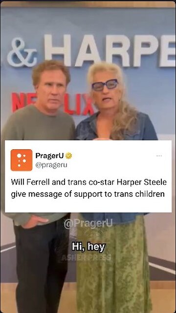 Will Ferrell PROMOTES Transgenderism For Children