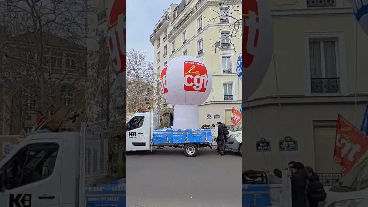 Avant l'heure - Grève Interprofessionnelle à Paris du 31/01/23