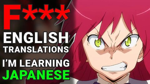 I Started To Learn Japanese Out Of Spite and Hate