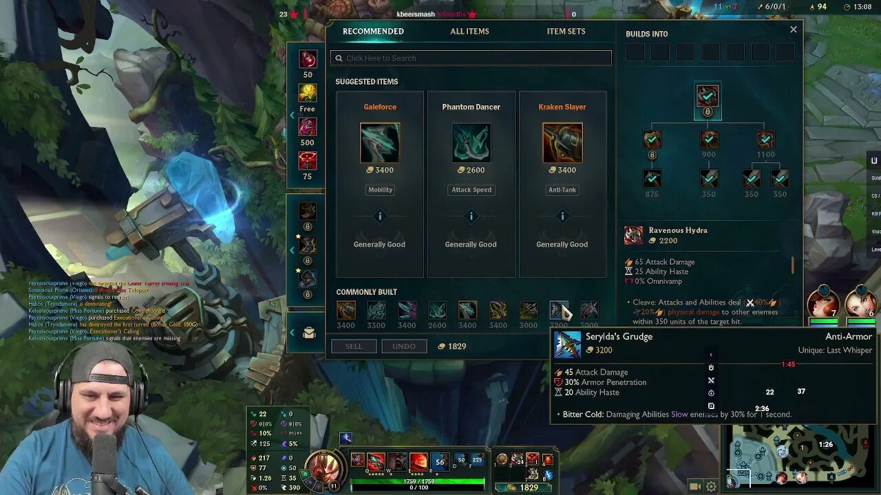 New build for Tryn. 600 + regular attacks! Daily Dose Of LEAGUE | 204