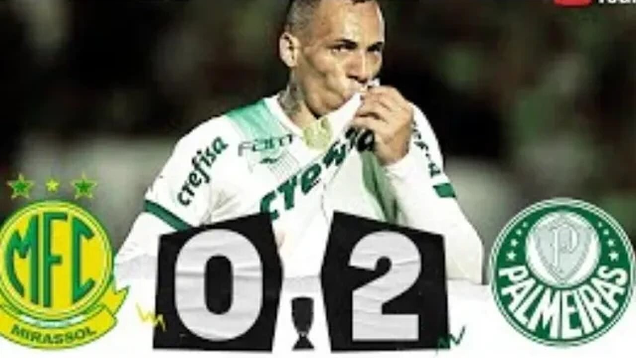 MIRASSOL 0 x 2 PALMEIRAS | MELHORES MOMENTOS | 5ª RODADA | FASE DE GRUPOS | PAULISTÃO 2023