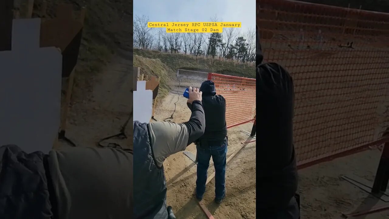 ⚡️🔫🤜🫡🤯Central Jersey RPC #uspsa A January Match Stage 02 Dan #unloadshowclear #ipsc #idpa