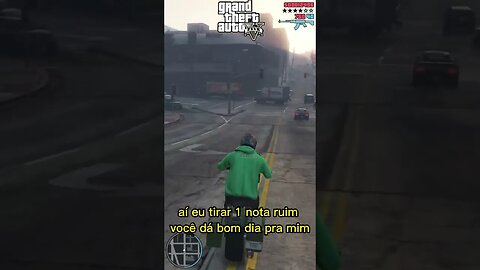 Amanhã não vou pra escola não | #gtav #gta #shorts