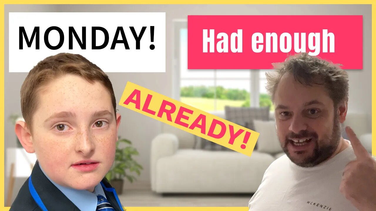 CAN MONDAY BE OVER ALREADY!!