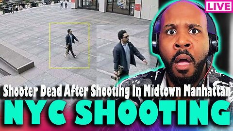 BREAKING! Active Shooter In Midtown Manhattan NYC Multiple People Shot!